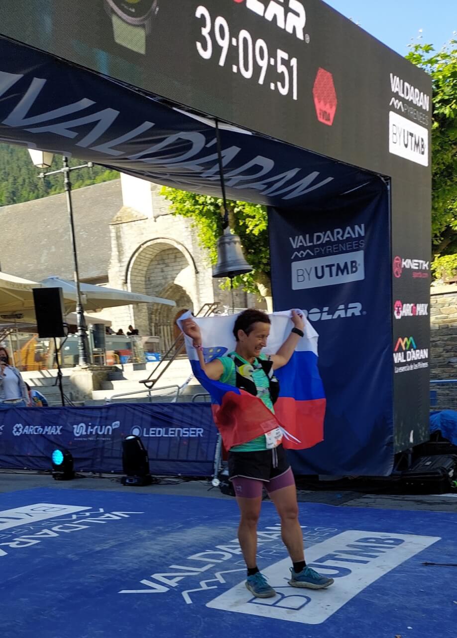 Vrhunska gorska tekačica Marija Trontelj