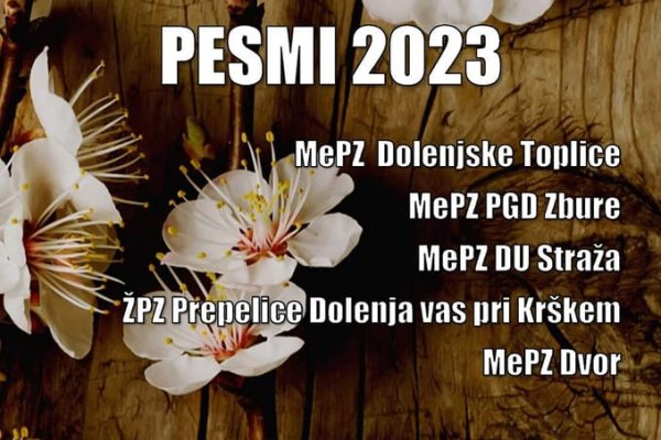 Vabljeni na večer zborovske pesmi 2023