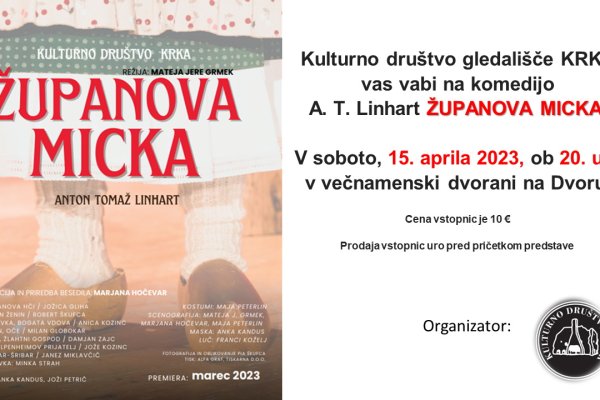 Vabljeni na komedijo Župnova micka
