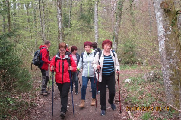 Spomladanski podvig upokojencev DU Dvor