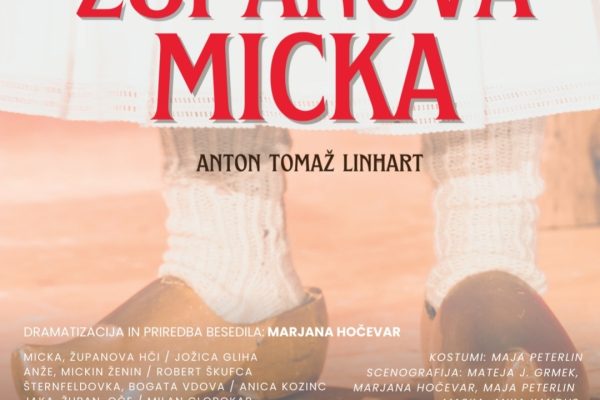 Vabljeni na ogled komedije Županova Micka