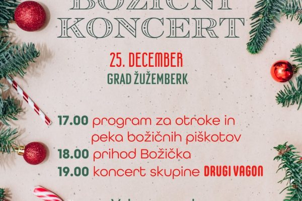 Vabljeni na božični koncert na gradu Žužemberk