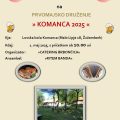 Vabljeni na prvomajsko druženje “Komanca 2025”