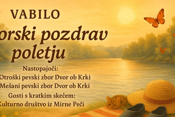 Vabljeni na koncert Dvorski pozdrav poletju