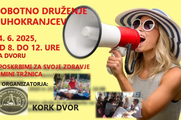Sobotno druženje Suhokranjcev