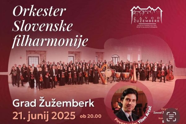 Poletni glasbeni spektakel: Orkester Slovenske filharmonije v gradu Žužemberk