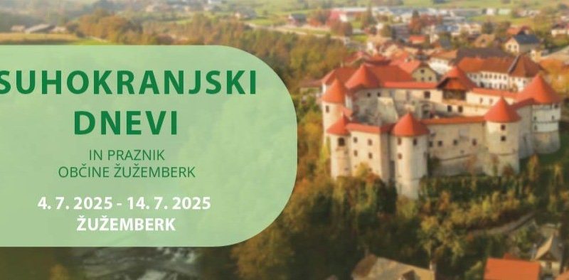 Napoved Suhokranjskih dnevov 2025