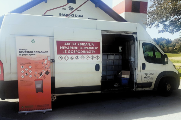 Zbiranje nevarnih odpadkov