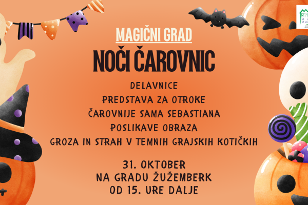 Aktivne počitnice za otroke in magični grad čarovnic