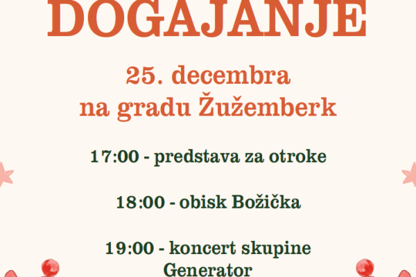 Božično dogajanje na gradu Žužemberk