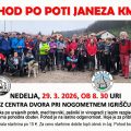 Vabljeni na pohod po poti Janeza Kmeta 2026