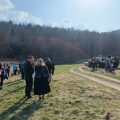 Spominska ura ob obletnici strmoglavljene ameriške leteče trdnjave v Gradencu