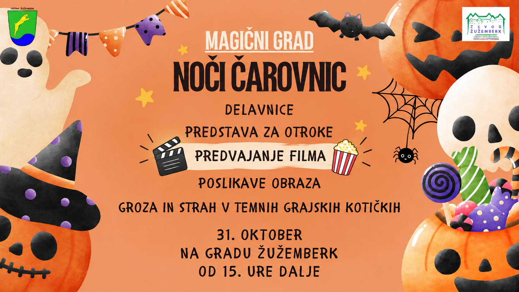 Prihajajoči oktobrski dogodki
